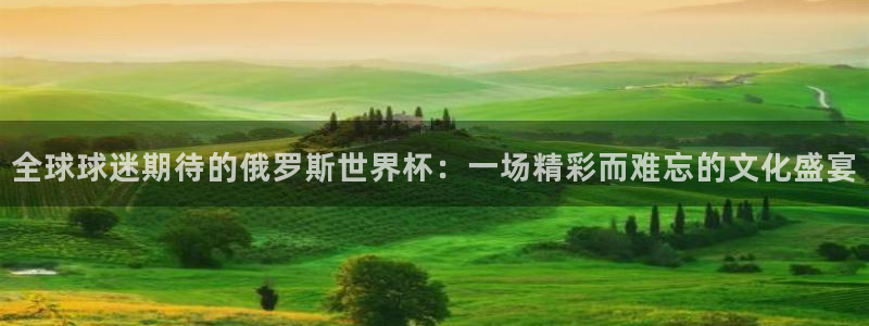 世界杯比赛直播:全球球迷期待的俄罗斯世界杯:一场精彩而难忘的文化盛宴